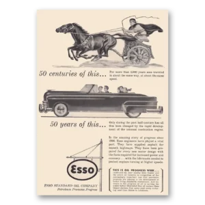 1950 Esso Print Ad | Centuries