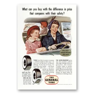 1950 General Tire Print Ad | Human Mileage