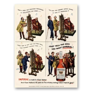 1950 Imperial Whiskey Print Ad | Masterpiece