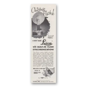 1950 Leica Cameras Print Ad | Synchronization