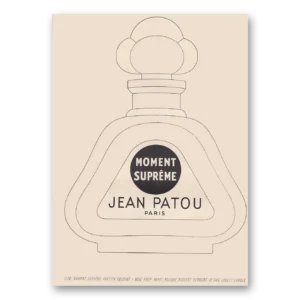 1950 Moment Supreme Perfume Print Ad | Paris Moment Supreme