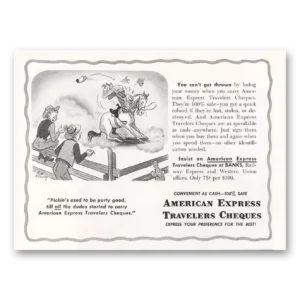 1951 American Express Print Ad | Purty Good