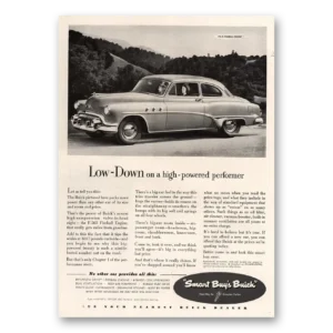 1951 Buick Print Ad | Powered Performer