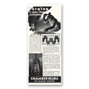 1951 Chambersburg Hammers Print Ad | Civilization