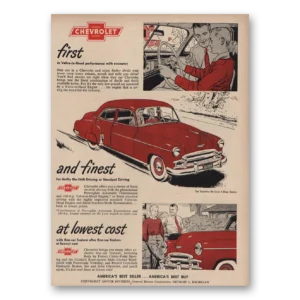 1950 Chevrolet Styleline Print Ad | First Valve