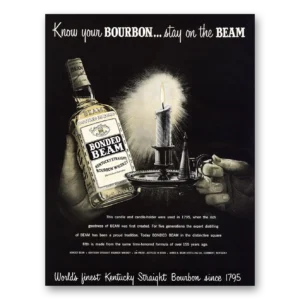 1951 Jim Beam Print Ad | Know Bourbon
