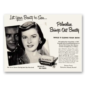 1951 Palmolive Soap Print Ad | Beauty Seen