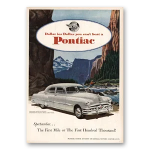 1951 Pontiac Print Ad | First Mile
