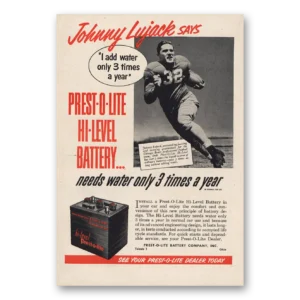 1951 Prest O Lite Battery Company Print Ad | Prest O Lite Battery