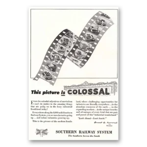 1951 Southern Railway Print Ad | Colossal