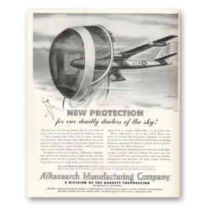 1952 Garrett AiResearch Print Ad | Deadly Duelers