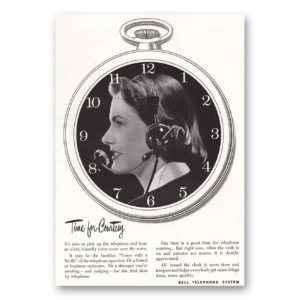 1952 Bell Telephone Print Ad | Courtesy