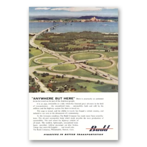 1952 Budd Print Ad | Anywhere