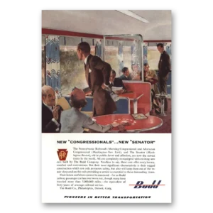 1952 Budd Print Ad | New Congressionals