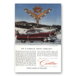 1952 Cadillac Print Ad | Van Cleef