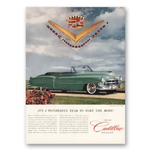 1952 Cadillac Print Ad | Wonderful Year
