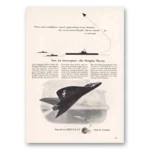 1952 Douglas Skyray Print Ad | Skyray