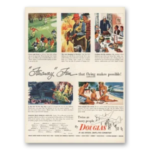 1952 Douglas Print Ad | Faraway Fun