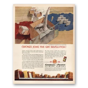 1952 Georgia Pacific Print Ad | Gpx Revolution