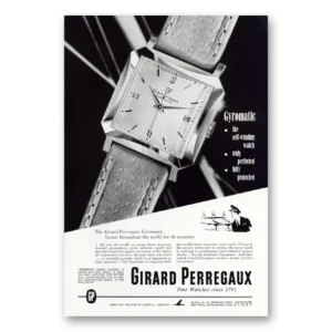 1952 Girard Perregaux Print Ad | Self Winding