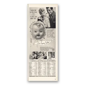 1952 American Character Doll Print Ad | I Love Lucy Baby Doll