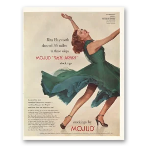 1952 Mojud Stockings Print Ad | Magic Motion