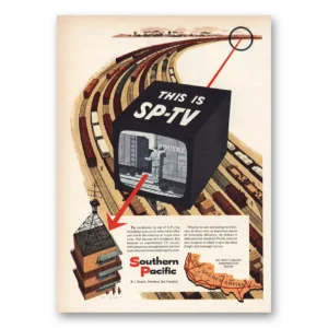 1952 Southern Pacific Print Ad | Sptv