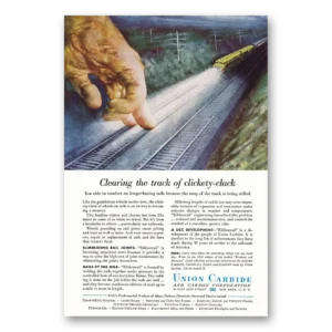 1952 Union Carbide Print Ad | Clickety Clack