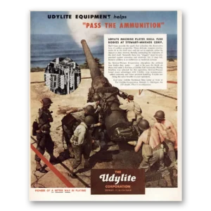 1952 Udylite Print Ad | Pass Ammunition