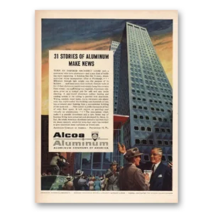 1953 Alcoa Print Ad | Stories Aluminum