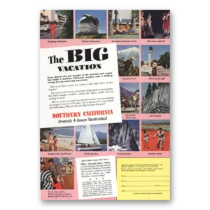 1953 Southern California Print Ad | Palomar
