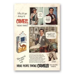 1953 Camel Cigarettes Print Ad | Camel Cigarettes
