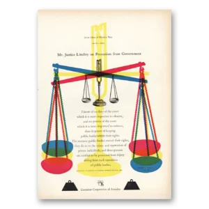 1953 Container Corporation of America Print Ad | Justice Lindley