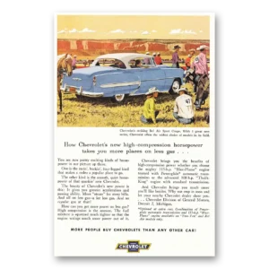 1953 Chevrolet Bel Air Print Ad | High Compression