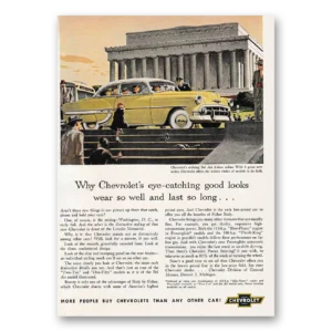 1953 Chevrolet Bel Air Print Ad | Eye Catching