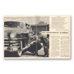 1953 Chrysler Corporation Print Ad | Mister Service