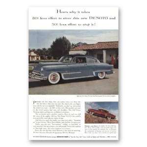 1953 DeSoto Print Ad | Powermaster Six