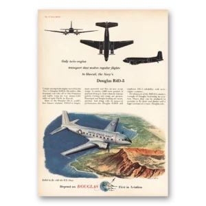 1953 Douglas Print Ad | Twin Engine