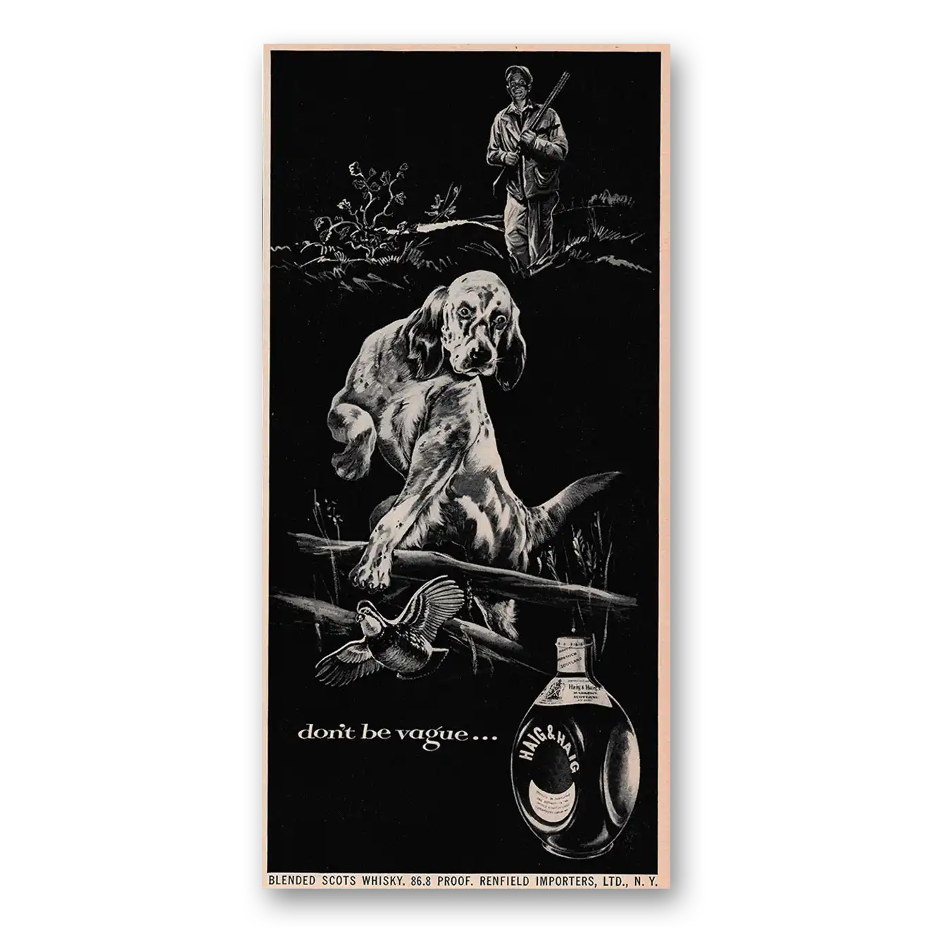 1953 Haig & Haig Print Ad | Vague Hunter