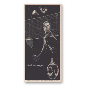 1953 Haig & Haig Print Ad | Be Vague