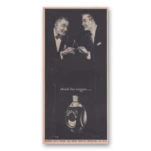 1953 Haig & Haig Print Ad | Be Vague