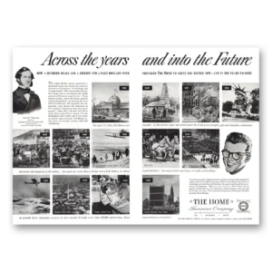 1953 Home Insurance Print Ad | Across Years