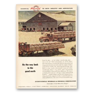 1953 International Minerals & Chemicals Print Ad | Way Back