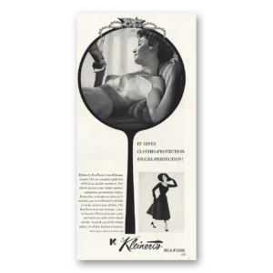 1953 Kleinerts Bra Form Print Ad | Figure Perfection