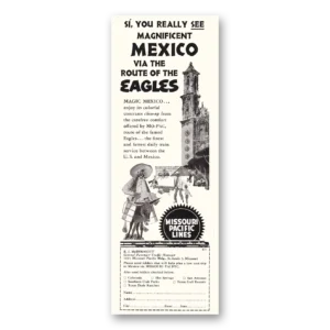 1953 Missouri Pacific Lines Print Ad | Route Eagles