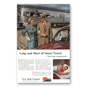 1953 New York Central Print Ad | Smart Travel