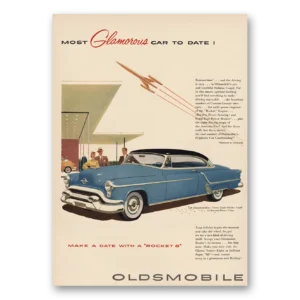 1953 Oldsmobile Print Ad | Most Glamorous