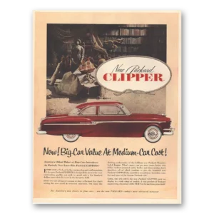 1953 Packard Clipper Print Ad | Car Value