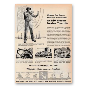 1953 Raybestos Manhattan Print Ad | Whoever You Are