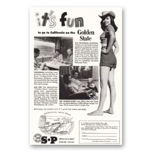 1953 Southern Pacific Print Ad | Fun